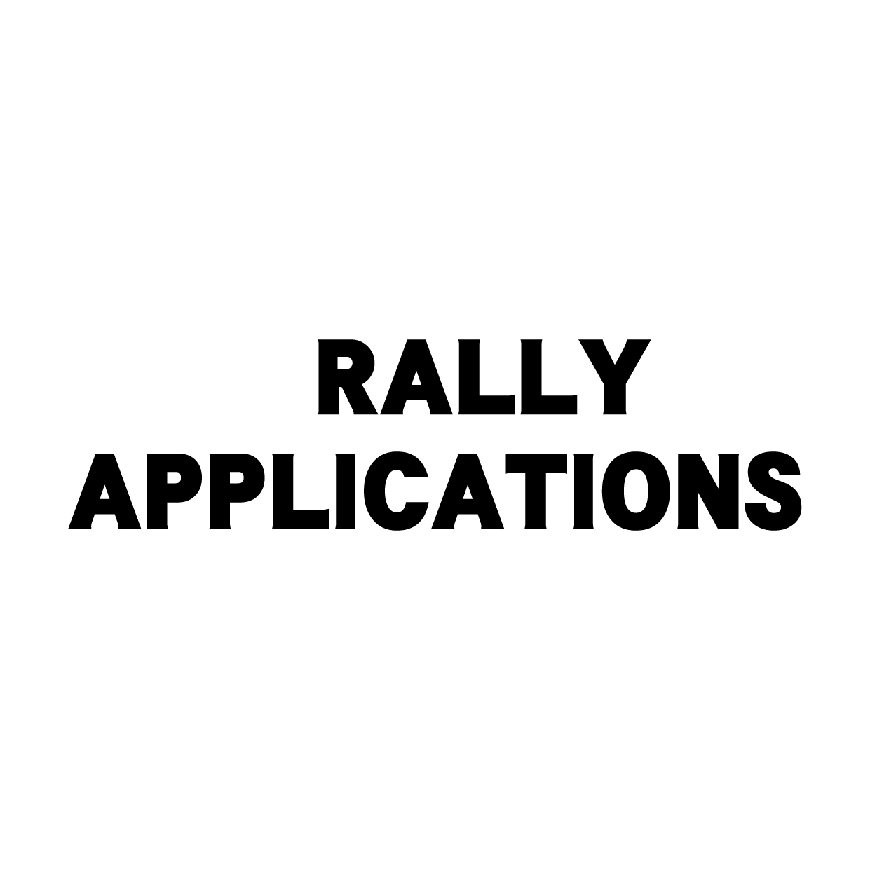 Rally applications