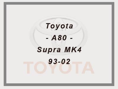 Toyota - A80 - Supra MK4 - 93-02