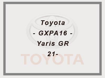 Toyota - GXPA16 - Yaris GR - 21-